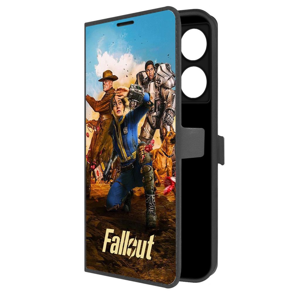 Чехол-книжка Krutoff Eco Book для INFINIX Note 40 Фоллаут (Fallout) - Люси, Гуль и Аарон, Черный
Чехол-книжка Krutoff Eco Book для INFINIX Note 40 Фоллаут (Fallout) - Люси, Гуль и Аарон, Черный