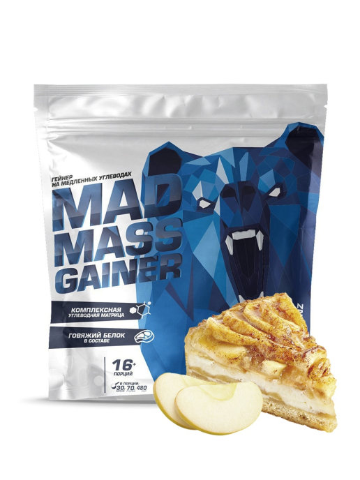 Концентраты пищевые Siberian Nutrogunz MAD MASS GAINER со вкусом "Яблочная шарлотка", 2кг, madd mass gainer
Концентраты пищевые Siberian Nutrogunz MAD MASS GAINER со вкусом "Яблочная шарлотка", 2кг, madd mass gainer