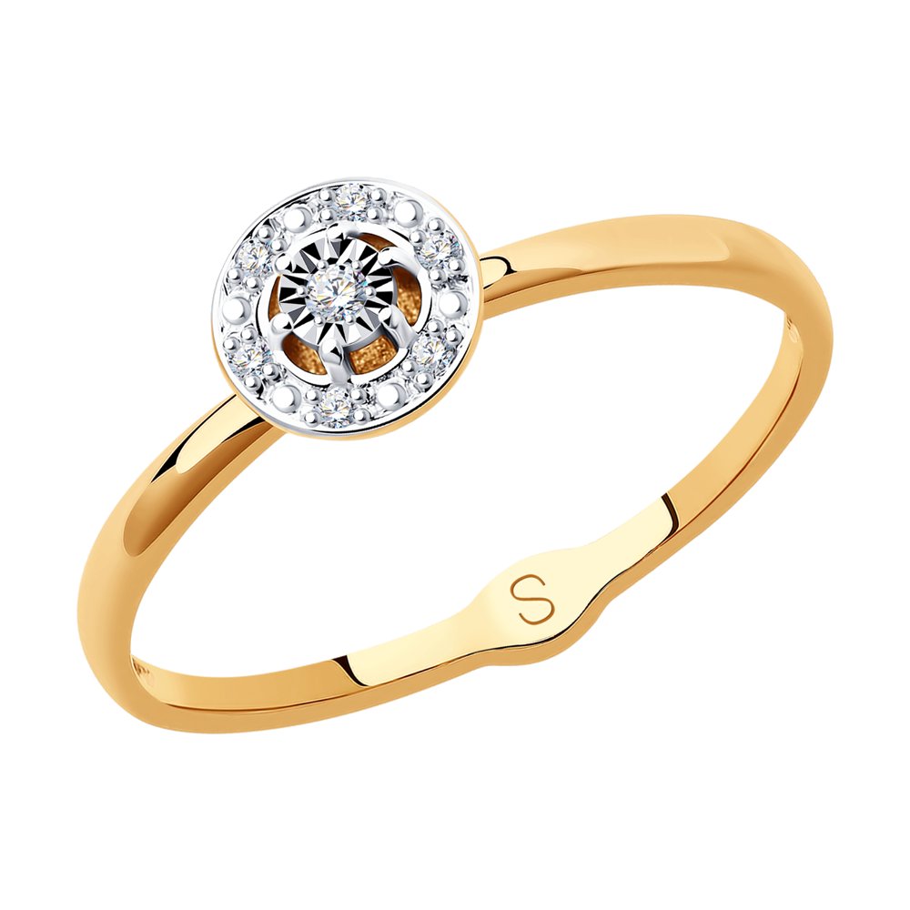 Кольцо помолвочное из комбинированного золота с бриллиантом р. SOKOLOV Diamonds 1011710, 1011710
Кольцо помолвочное из комбинированного золота с бриллиантом р. SOKOLOV Diamonds 1011710, 1011710