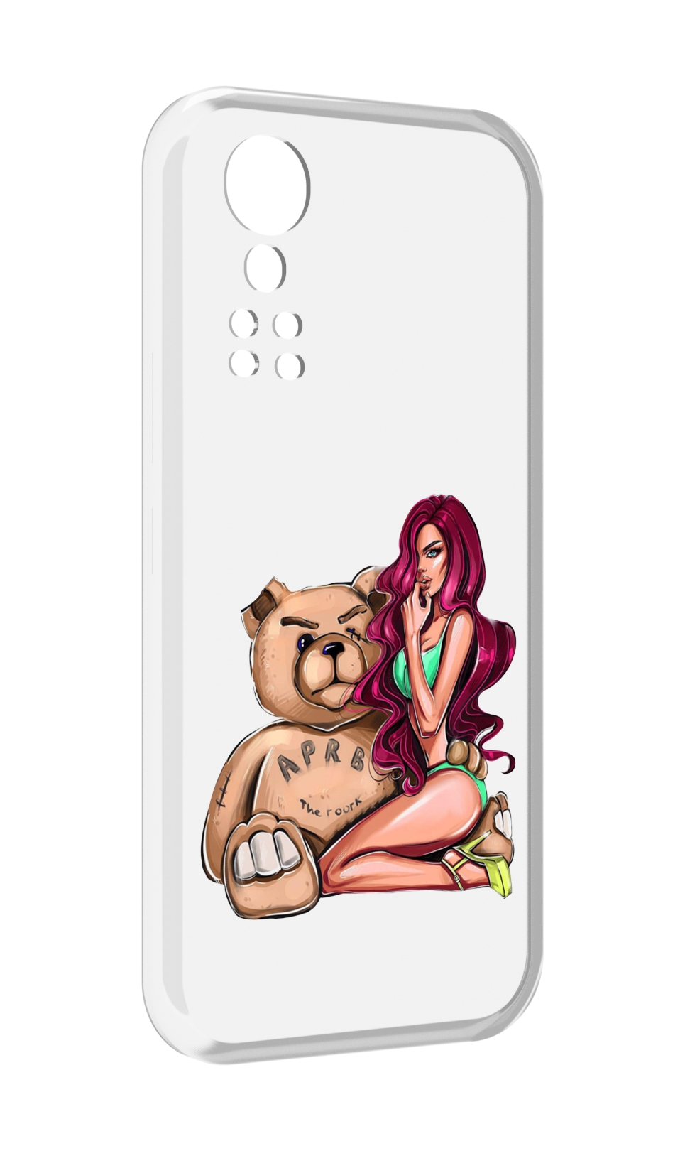 Чехол MyPads девушка-с-большим-плюшевым-мишкой для ZTE Axon 30 5G / Axon 30S, Прозрачный, Tocco
Чехол MyPads девушка-с-большим-плюшевым-мишкой для ZTE Axon 30 5G / Axon 30S, Прозрачный, Tocco