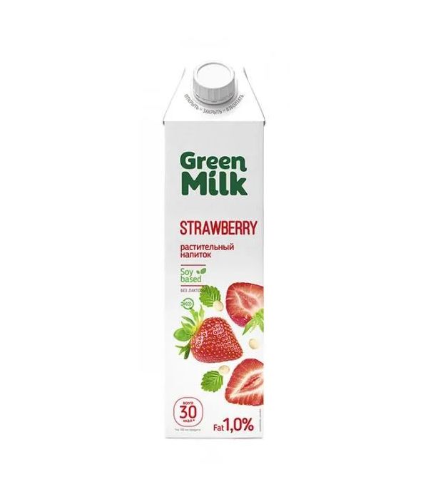 Растительный напиток Green Milk Strawberry (Грин милк, Клубничный, на соевой основе) 1 ли
Растительный напиток Green Milk Strawberry (Грин милк, Клубничный, на соевой основе) 1 ли