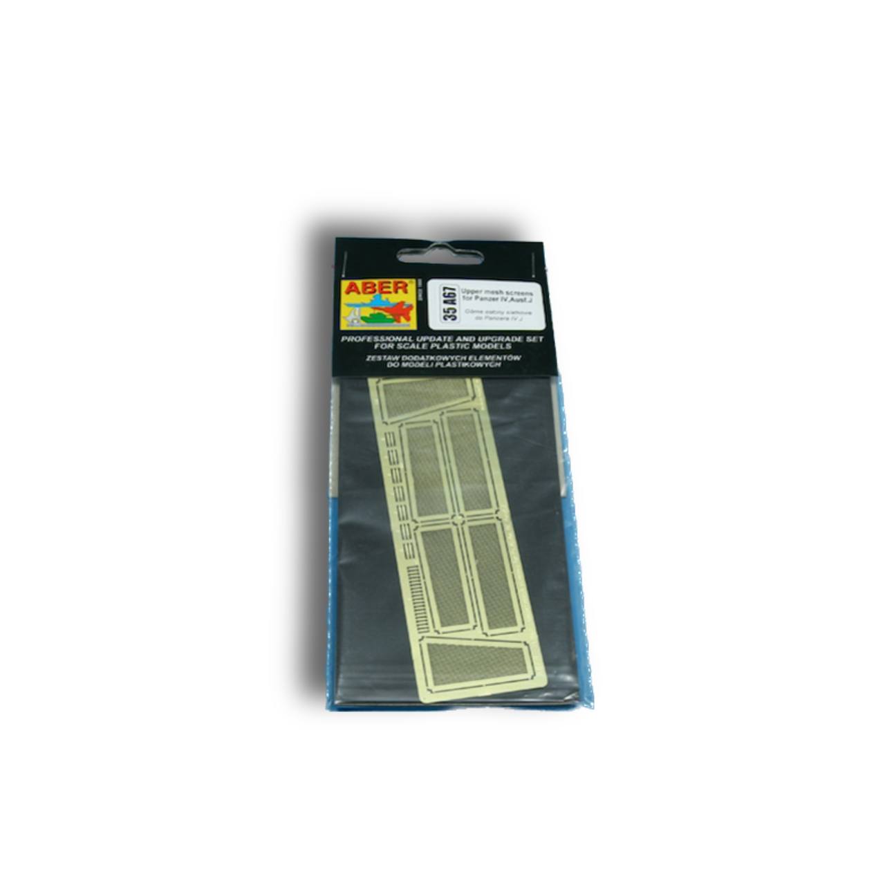 35 A67 Aber 1/35 Фототравление для TOP SKIRTS FOR PANZER IV, Ausf.J, Однотонный, 35 A67
35 A67 Aber 1/35 Фототравление для TOP SKIRTS FOR PANZER IV, Ausf.J, Однотонный, 35 A67