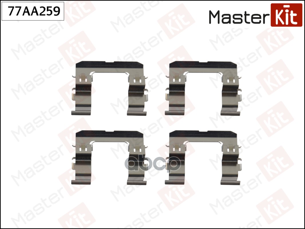 MASTERKIT 77AA259 к-кт установочный тормозных колодок Nissan PICK UP D22 1997 - 77AA259 1ш
MASTERKIT 77AA259 к-кт установочный тормозных колодок Nissan PICK UP D22 1997 - 77AA259 1ш