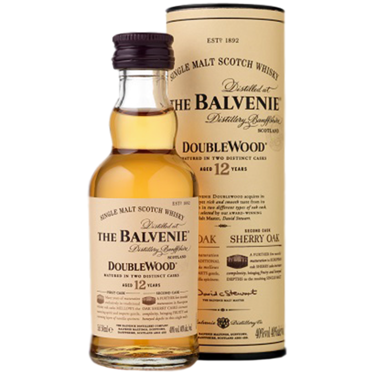 Виски The Balvenie Doublewood 12 лет 0,05 л в подарочной упаковке
Виски The Balvenie Doublewood 12 лет 0,05 л в подарочной упаковке