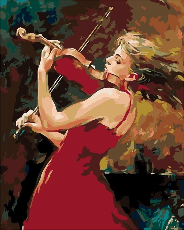 Живопись по номерам Живопись по Номерам Скрипачка, 50x40, Скрипачка 
Живопись по номерам Живопись по Номерам Скрипачка, 50x40, Скрипачка