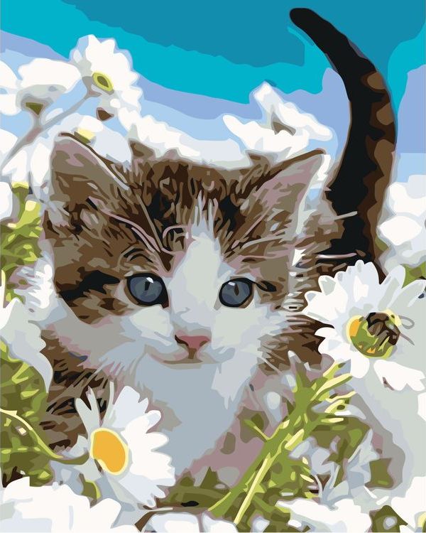 Живопись по номерам Живопись по Номерам Котёнок среди ромашек, 50x40, Котёнок среди ромашек
Живопись по номерам Живопись по Номерам Котёнок среди ромашек, 50x40, Котёнок среди ромашек