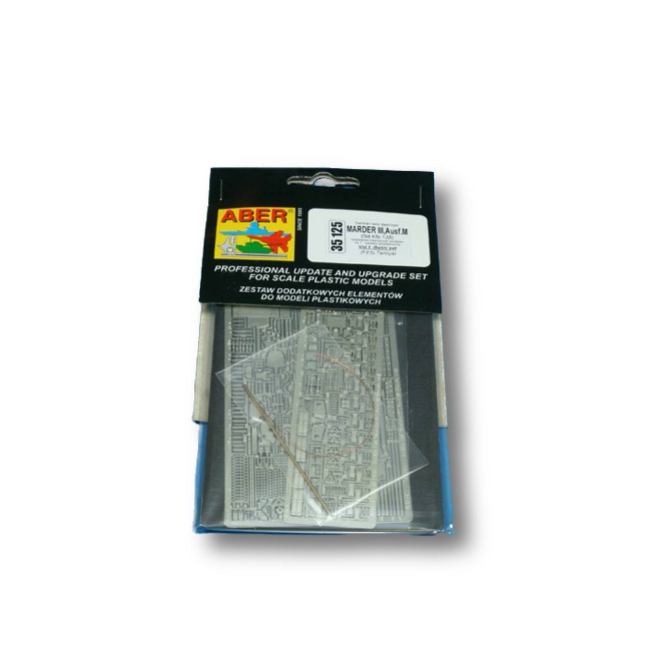 35125 Aber 1/35 Фототравление для Marder III, Ausf. M (Sd.Kfz. 138) Vol.1 - basic set, Однотонный, 35125
35125 Aber 1/35 Фототравление для Marder III, Ausf. M (Sd.Kfz. 138) Vol.1 - basic set, Однотонный, 35125