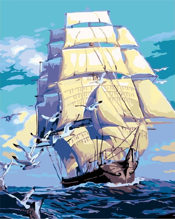 Живопись по номерам Живопись по Номерам Белые паруса, 50x40, Белые паруса 
Живопись по номерам Живопись по Номерам Белые паруса, 50x40, Белые паруса