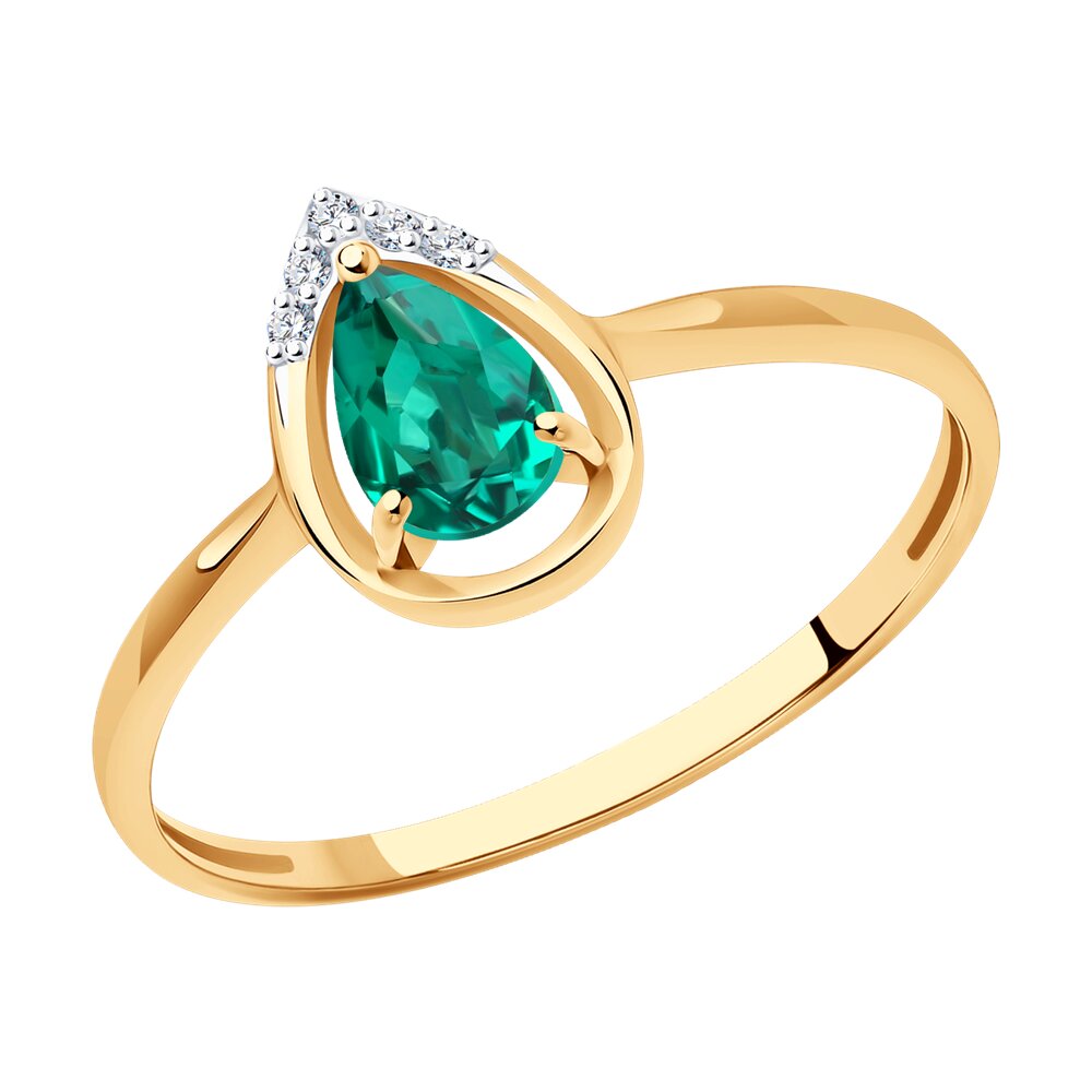 Кольцо из золота р. SOKOLOV Diamonds 71-00249, бриллиант\изумруд искусственный, 71-00249
Кольцо из золота р. SOKOLOV Diamonds 71-00249, бриллиант\изумруд искусственный, 71-00249