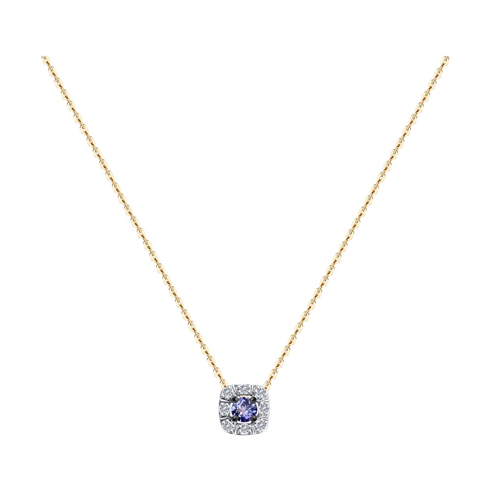 Колье из красного золота 45 см SOKOLOV Diamonds 6074009, бриллиант/танзанит, 6074009
Колье из красного золота 45 см SOKOLOV Diamonds 6074009, бриллиант/танзанит, 6074009