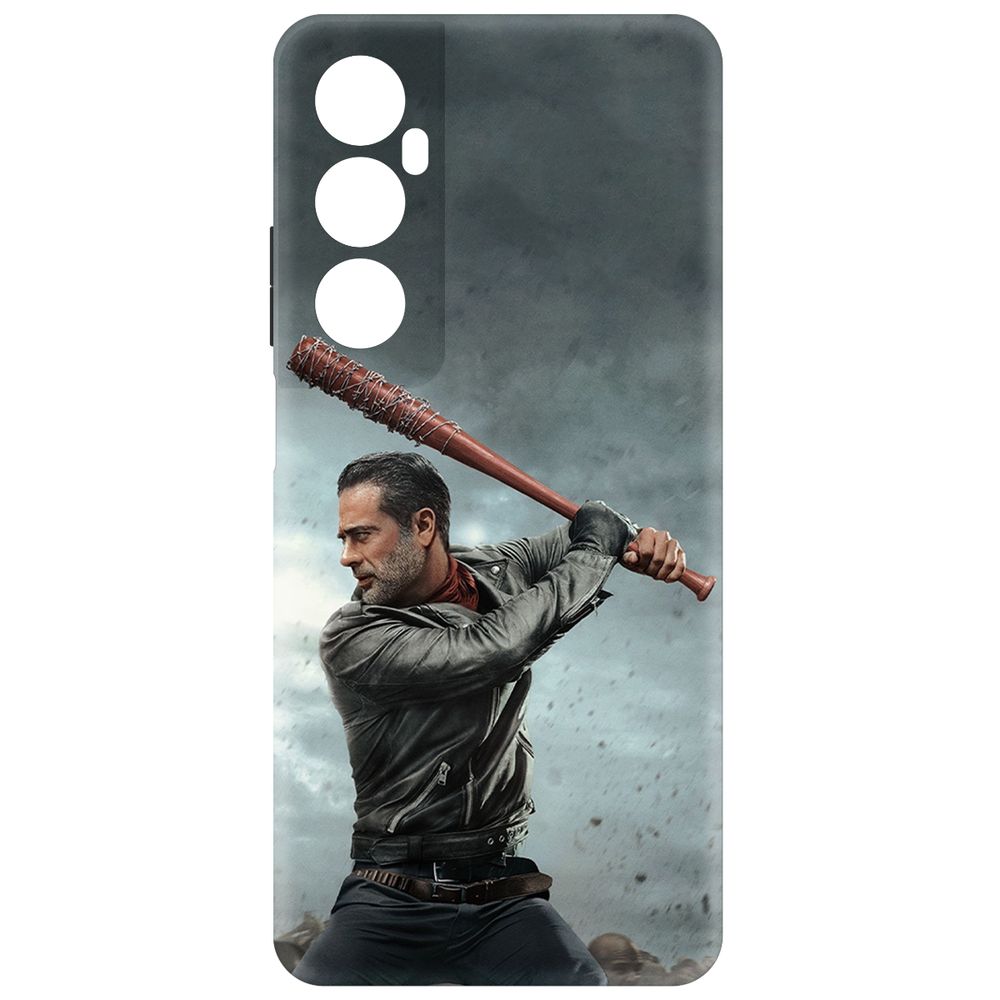 Чехол Krutoff для Realme C65 Ходячие мертвецы. Ниган, Черный
Чехол Krutoff для Realme C65 Ходячие мертвецы. Ниган, Черный