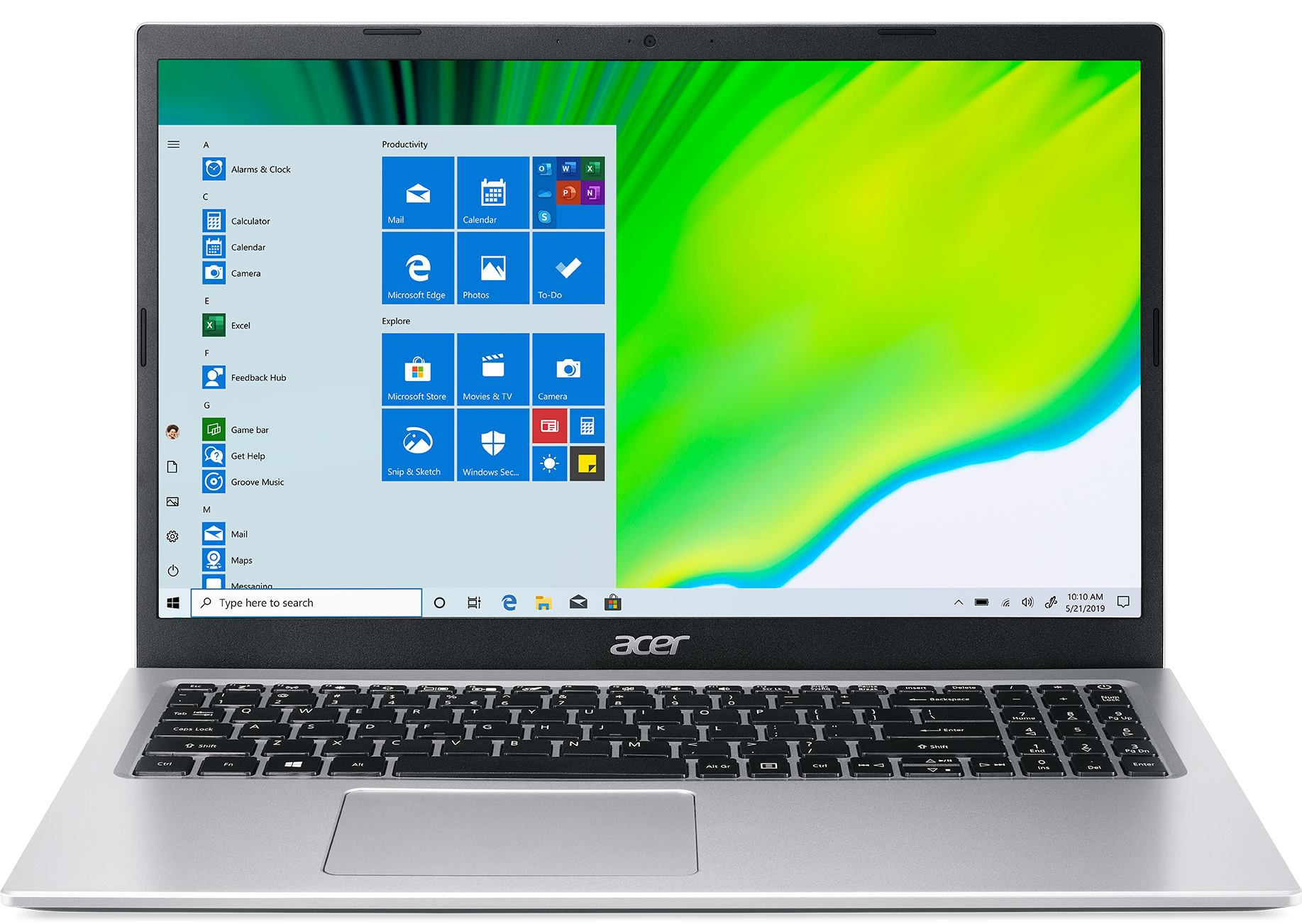 фото Ноутбук acer aspire a115-32-c5tp (nx.a6mer.00u)