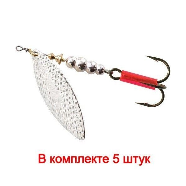 Блесна для рыбалки вращающаяся AGLIA LONG 2, Black (17 / Silver / 5 / / серебристый / 5, Aglia Long 4
Блесна для рыбалки вращающаяся AGLIA LONG 2, Black (17 / Silver / 5 / / серебристый / 5, Aglia Long 4