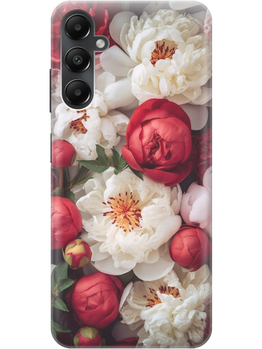 Силиконовый чехол на Samsung Galaxy A05s с рисунком "Красно-белые пионы", Белый;красный, 20001456
Силиконовый чехол на Samsung Galaxy A05s с рисунком "Красно-белые пионы", Белый;красный, 20001456