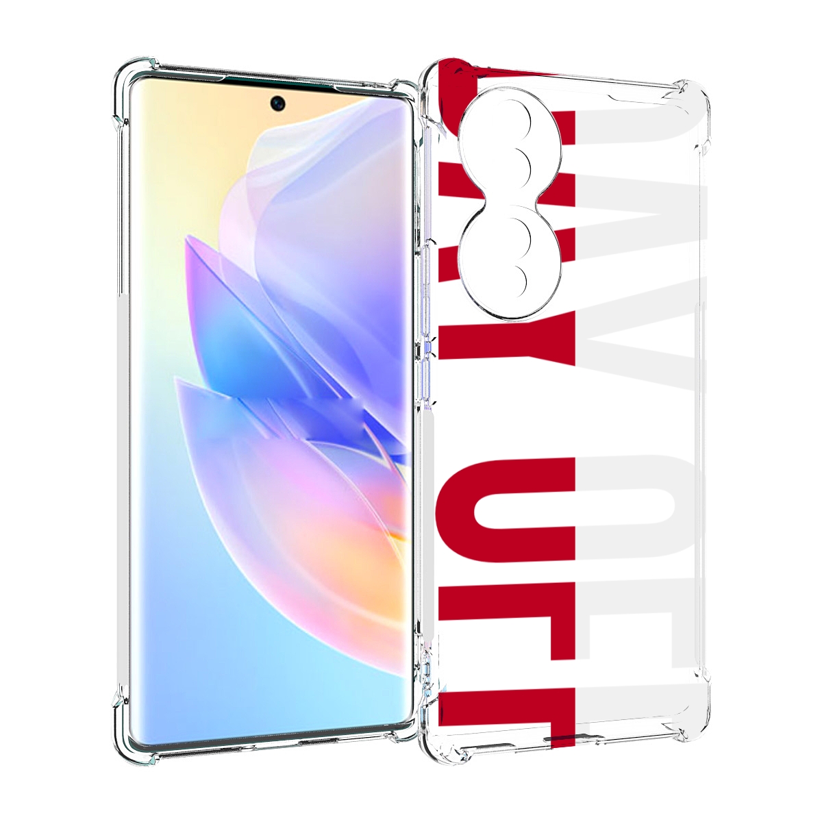 Чехол MyPads день-окончен для Honor 70, Прозрачный, Tocco 
Чехол MyPads день-окончен для Honor 70, Прозрачный, Tocco