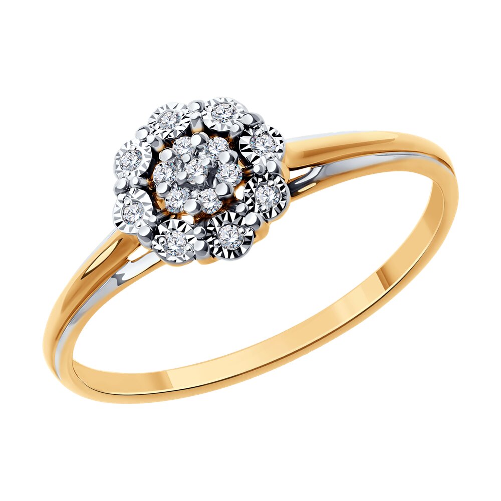 Кольцо из комбинированного золота с бриллиантом р. 17 Diamant 51-210-02059-1, 51-210-02059-1
Кольцо из комбинированного золота с бриллиантом р. 17 Diamant 51-210-02059-1, 51-210-02059-1