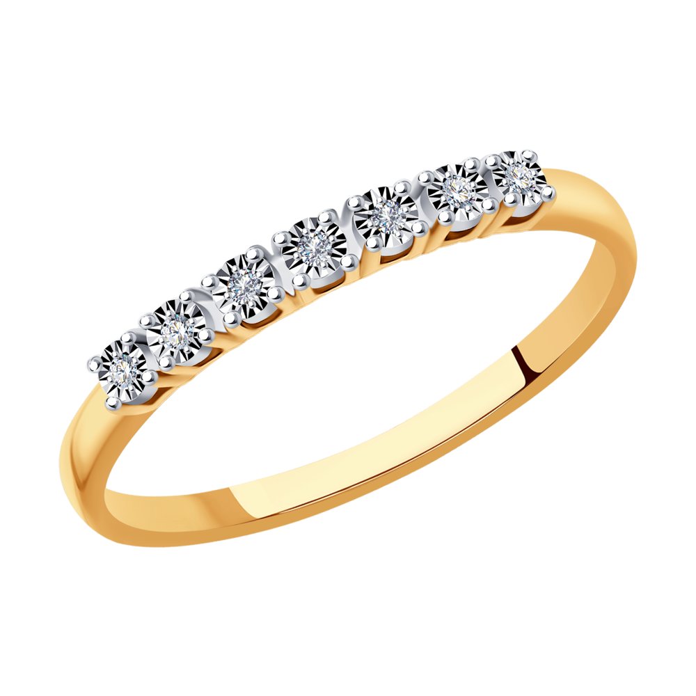 Кольцо из комбинированного золота с бриллиантом р. 18 Diamant 51-210-01248-1, 51-210-01248-1
Кольцо из комбинированного золота с бриллиантом р. 18 Diamant 51-210-01248-1, 51-210-01248-1