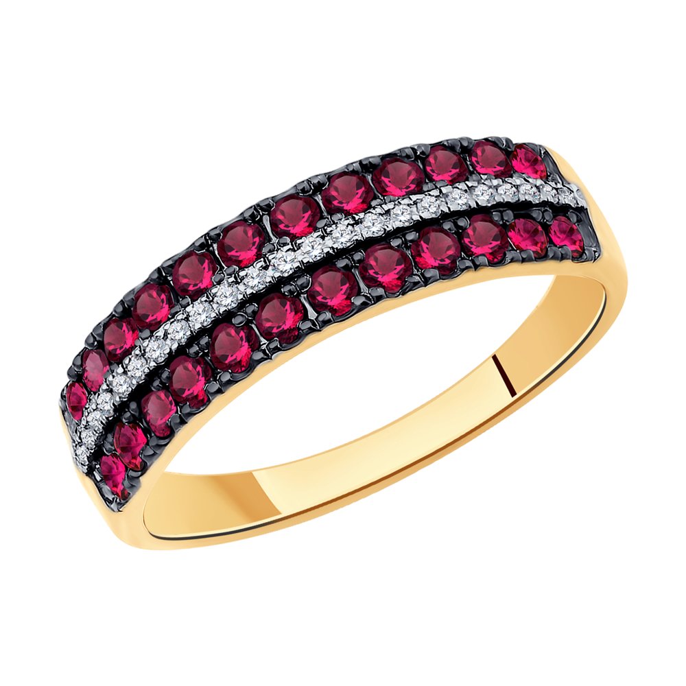 Кольцо из красного золота с бриллиантом/рубином р. 19 SOKOLOV Diamonds 4010611, 4010611
Кольцо из красного золота с бриллиантом/рубином р. 19 SOKOLOV Diamonds 4010611, 4010611