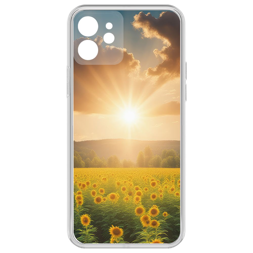 Чехол-накладка Krutoff Clear Case Солнечно для iPhone 12 с защитой камеры, Прозрачный
Чехол-накладка Krutoff Clear Case Солнечно для iPhone 12 с защитой камеры, Прозрачный
