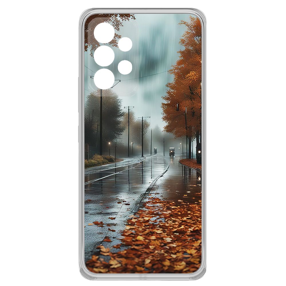 Чехол-накладка Krutoff Clear Case Осенний дождь для Samsung Galaxy A33 5G (A336), Прозрачный
Чехол-накладка Krutoff Clear Case Осенний дождь для Samsung Galaxy A33 5G (A336), Прозрачный