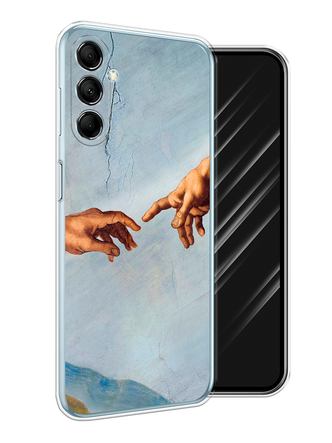 Чехол Awog на Samsung Galaxy M14 5G "Сотворение Адама", Голубой;коричневый;серый, 2108150-1
Чехол Awog на Samsung Galaxy M14 5G "Сотворение Адама", Голубой;коричневый;серый, 2108150-1