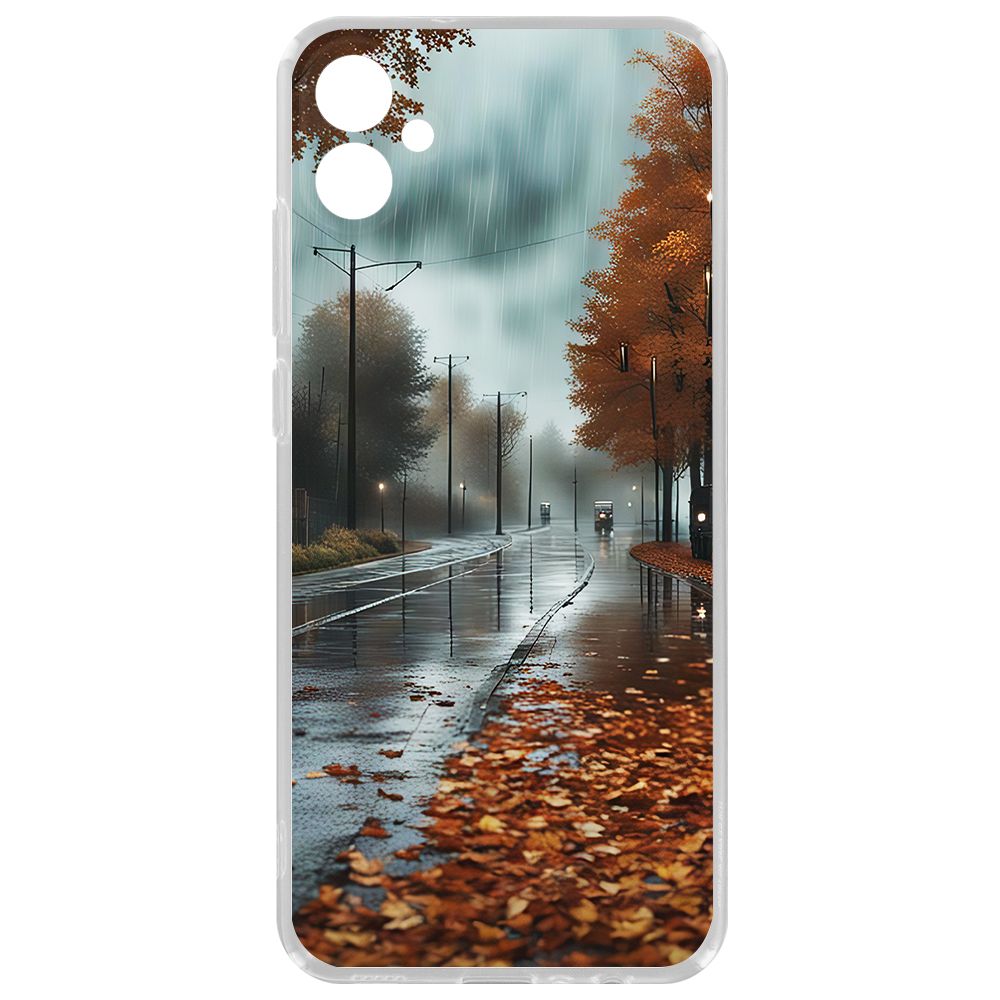 Чехол-накладка Krutoff Clear Case Осенний дождь для Samsung Galaxy M04 (M045), Прозрачный
Чехол-накладка Krutoff Clear Case Осенний дождь для Samsung Galaxy M04 (M045), Прозрачный