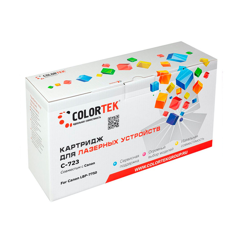 Canon Cartridge 723M Colortek совместимый пурпурный тонер-картридж для Canon i-Sensys LBP
Canon Cartridge 723M Colortek совместимый пурпурный тонер-картридж для Canon i-Sensys LBP