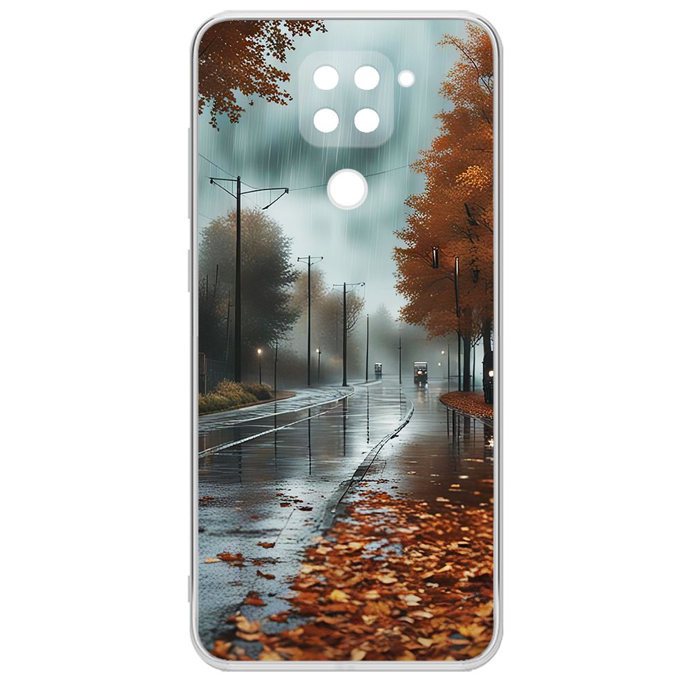Чехол-накладка Krutoff Clear Case Осенний дождь для Xiaomi Redmi Note 9, Прозрачный
Чехол-накладка Krutoff Clear Case Осенний дождь для Xiaomi Redmi Note 9, Прозрачный