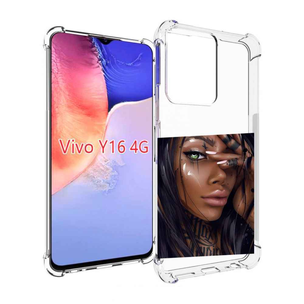 Чехол MyPads девушка-с-зелеными-глазами-яркими для Vivo Y16 4G/ Vivo Y02S, Прозрачный, Tocco
Чехол MyPads девушка-с-зелеными-глазами-яркими для Vivo Y16 4G/ Vivo Y02S, Прозрачный, Tocco