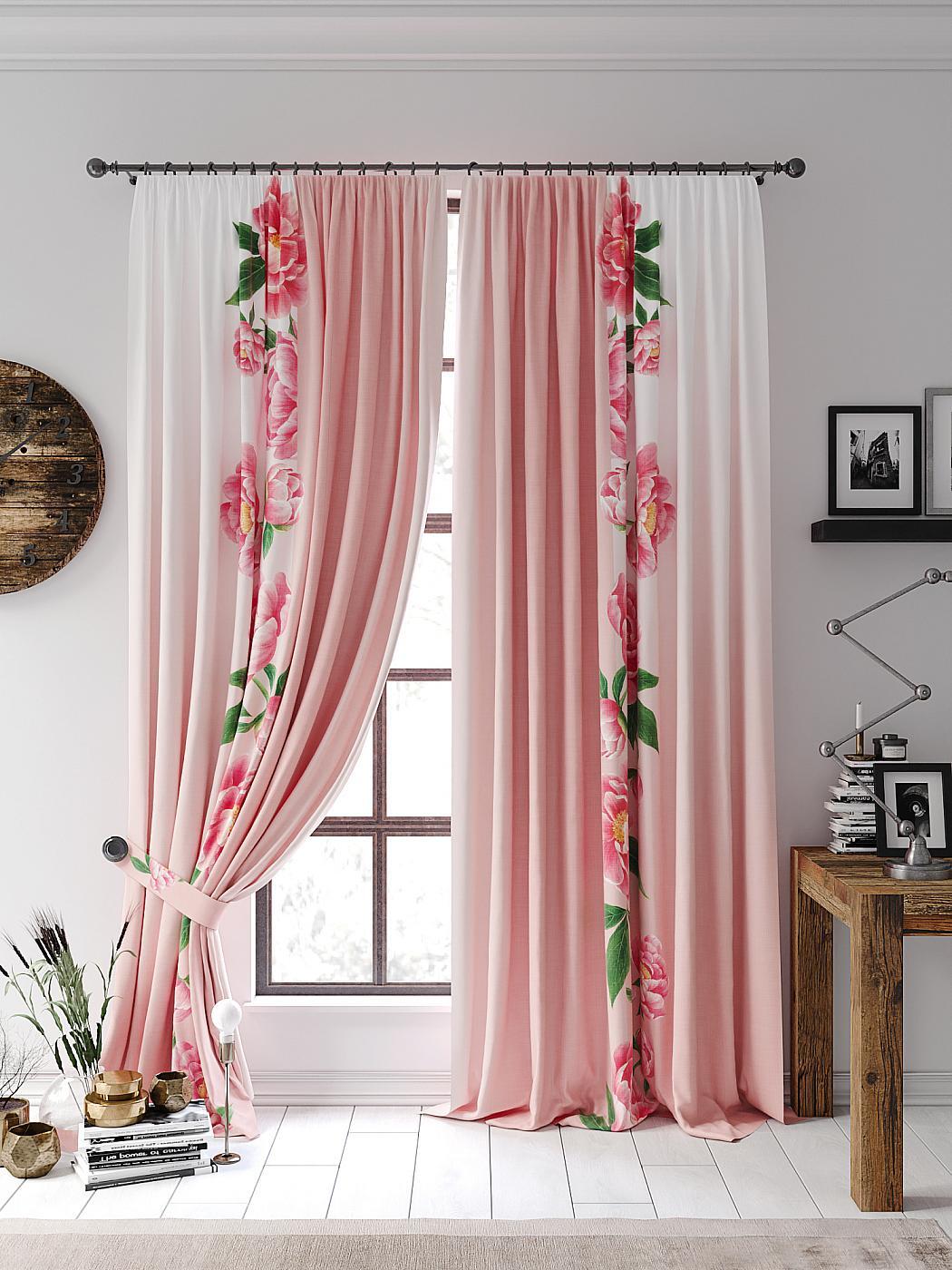 Комплекты штор AT HOME Форонверс (коралловый) высота 270 см, ширина 220 см, Белый, 954068
Комплекты штор AT HOME Форонверс (коралловый) высота 270 см, ширина 220 см, Белый, 954068