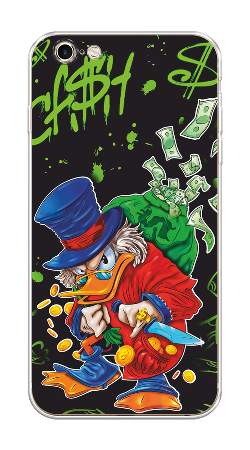 Чехол на Apple iPhone 6 Plus/6S Plus "Скрудж Макдак с мешком денег", Красный;синий;зеленый;черный, 10550-1
Чехол на Apple iPhone 6 Plus/6S Plus "Скрудж Макдак с мешком денег", Красный;синий;зеленый;черный, 10550-1