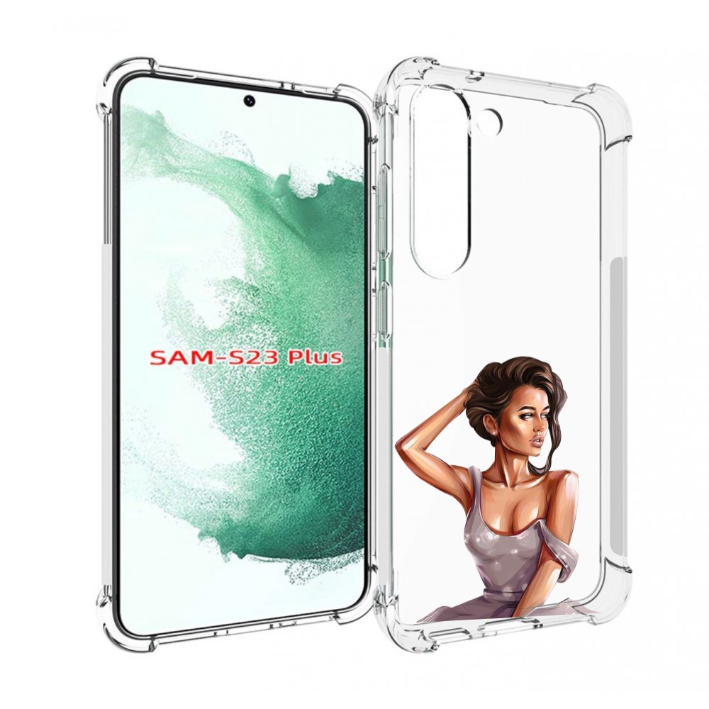 Чехол MyPads Девушка-с-прической женский для Samsung Galaxy S23 Plus +, Прозрачный, Tocco
Чехол MyPads Девушка-с-прической женский для Samsung Galaxy S23 Plus +, Прозрачный, Tocco