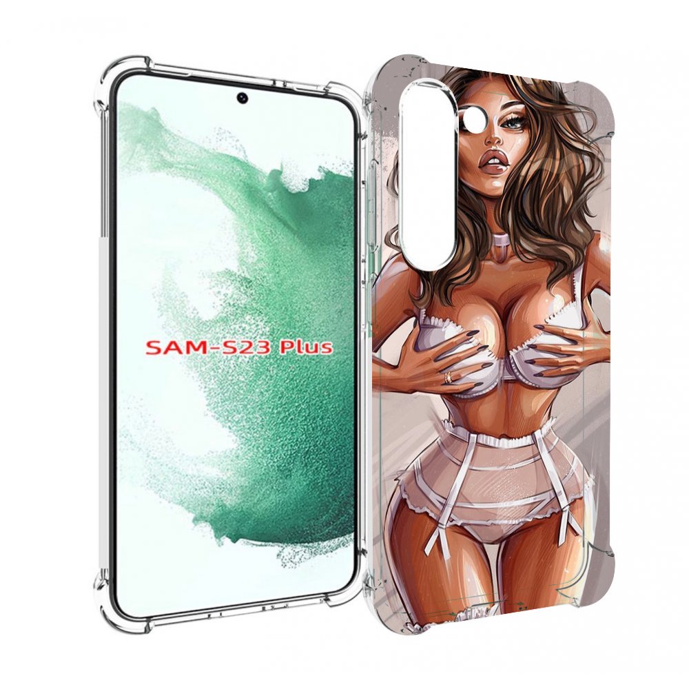 Чехол MyPads Девушка-в-кружевном для Samsung Galaxy S23 Plus +, Прозрачный, Tocco
Чехол MyPads Девушка-в-кружевном для Samsung Galaxy S23 Plus +, Прозрачный, Tocco