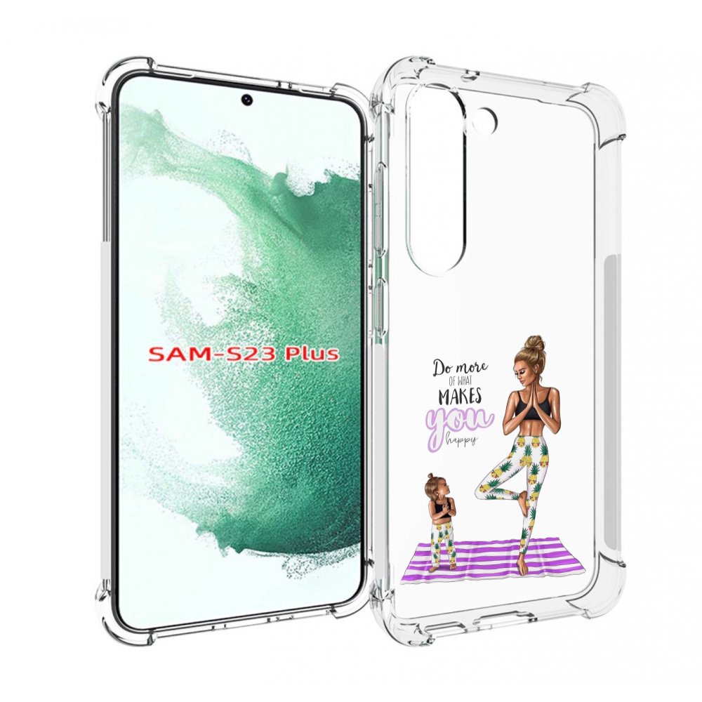 Чехол MyPads Девочки-в-ананасах для Samsung Galaxy S23 Plus +, Прозрачный, Tocco
Чехол MyPads Девочки-в-ананасах для Samsung Galaxy S23 Plus +, Прозрачный, Tocco