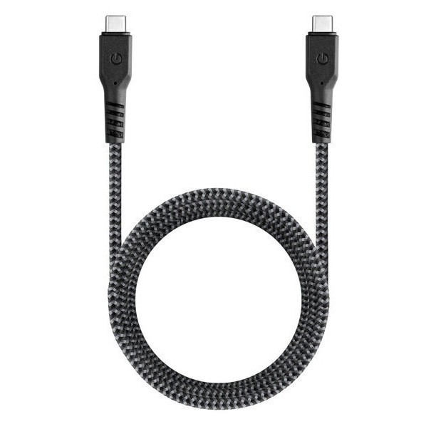 Кабель EnergEA FibraTough USB Type-C - USB Type-C 480 Mbps 5A 1.5 м, цвет Черный, FibraTough
Кабель EnergEA FibraTough USB Type-C - USB Type-C 480 Mbps 5A 1.5 м, цвет Черный, FibraTough