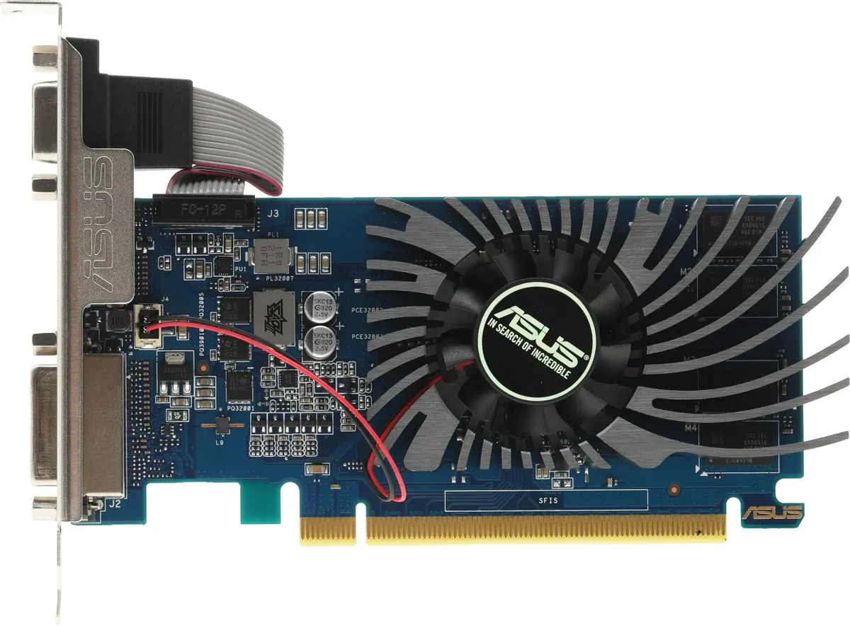 Видеокарта ASUS NVIDIA ASUS NVIDIA GeForce GT 730 2GB (GT730-2GD3-BRK-EVO), Черный, ASUS NVIDIA GeForce GT 730
Видеокарта ASUS NVIDIA ASUS NVIDIA GeForce GT 730 2GB (GT730-2GD3-BRK-EVO), Черный, ASUS NVIDIA GeForce GT 730