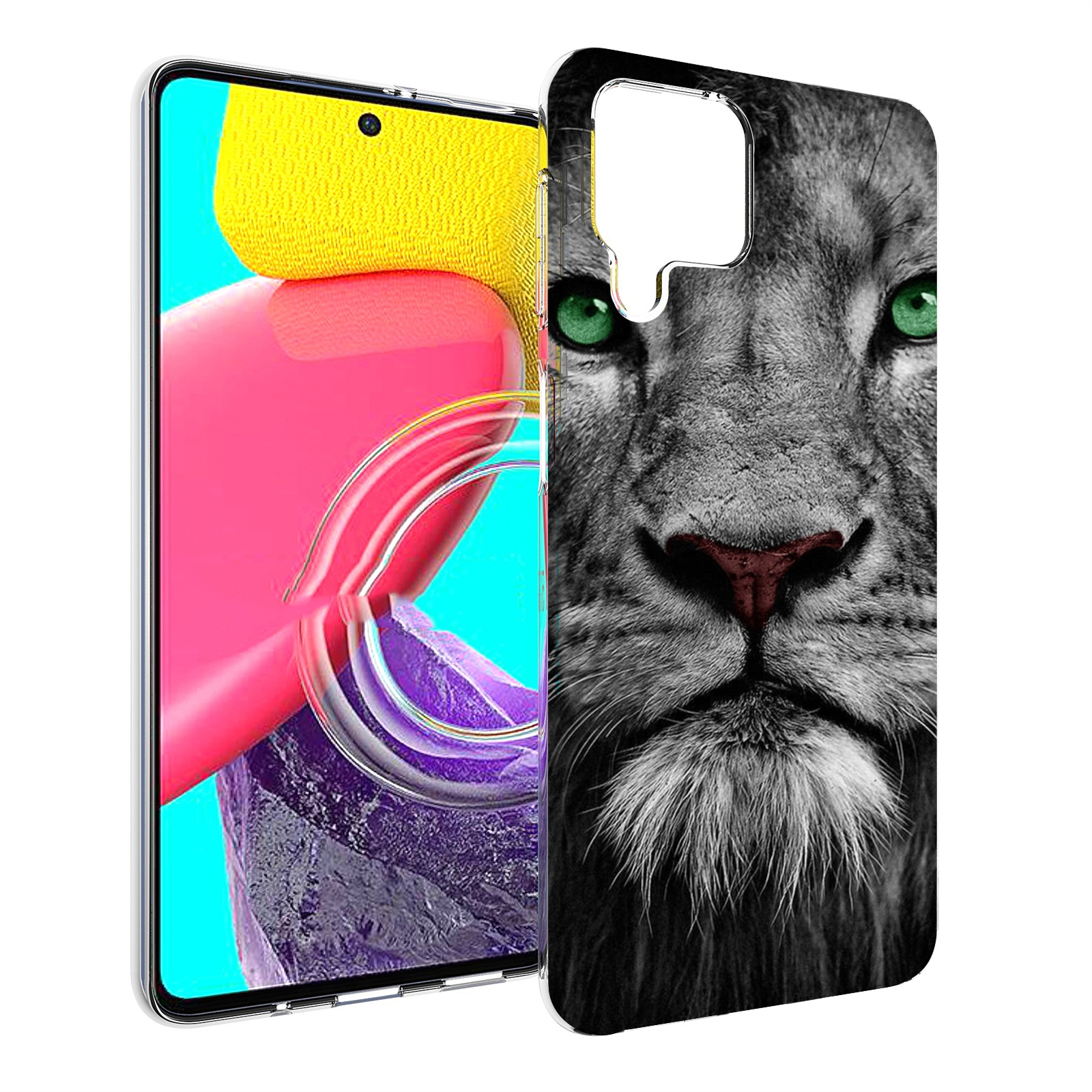 Чехол MyPads Лев-зеленоглазый мужской для Samsung Galaxy M53 (SM-M536), Прозрачный, Tocco
Чехол MyPads Лев-зеленоглазый мужской для Samsung Galaxy M53 (SM-M536), Прозрачный, Tocco