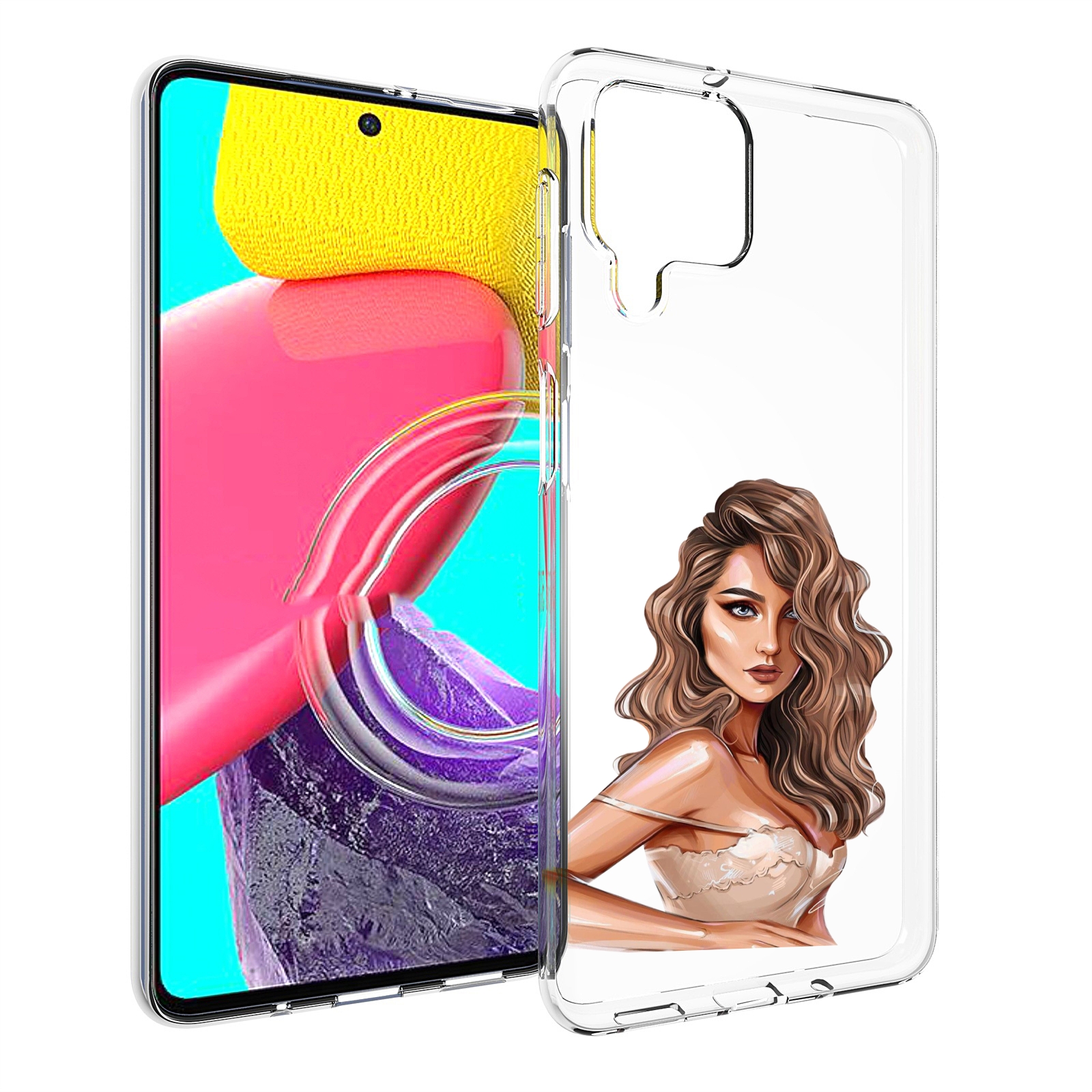 Чехол MyPads Кудрявая-девушка женский для Samsung Galaxy M53 (SM-M536), Прозрачный, Tocco
Чехол MyPads Кудрявая-девушка женский для Samsung Galaxy M53 (SM-M536), Прозрачный, Tocco