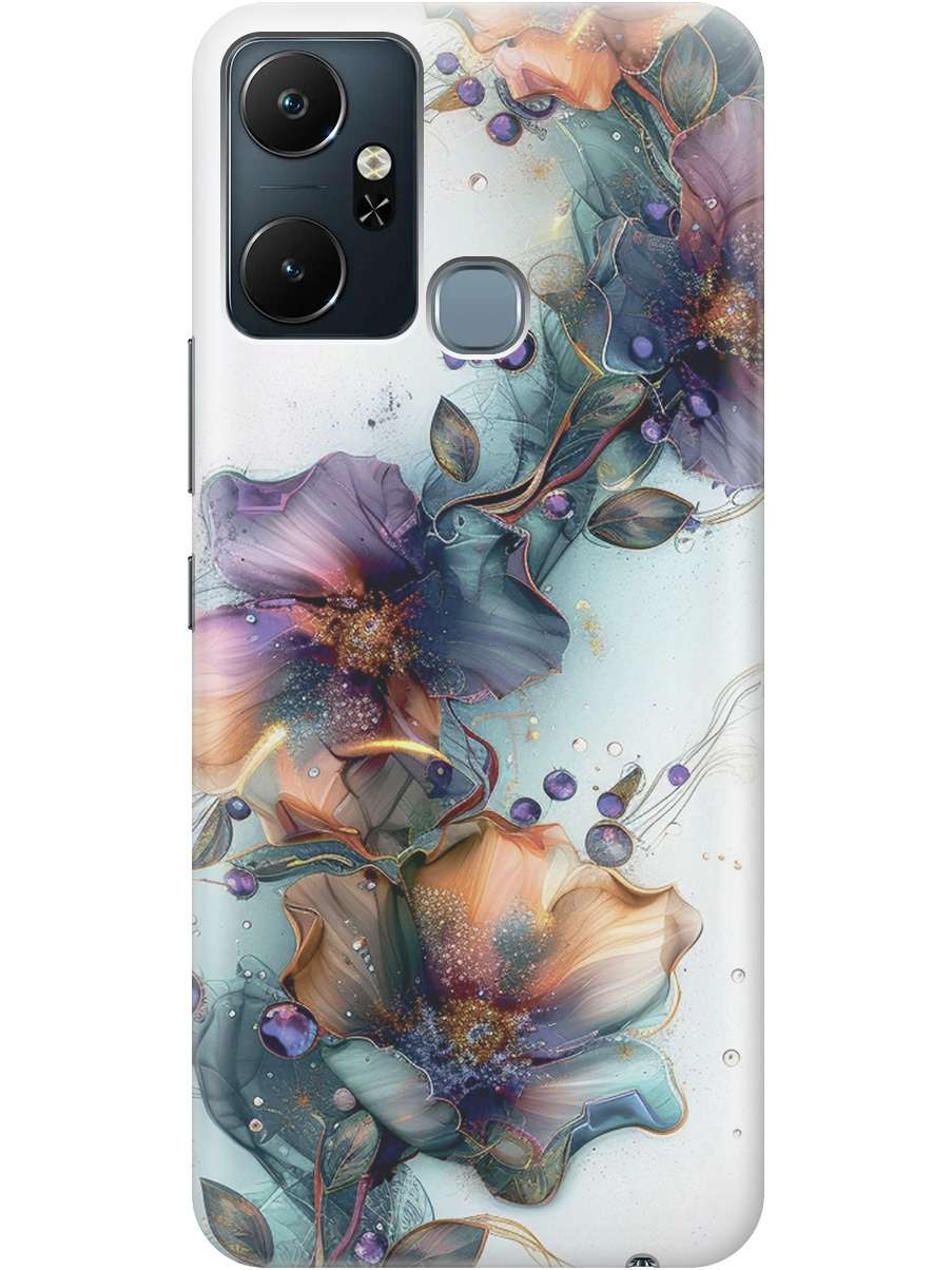 Силиконовый чехол на Infinix Smart 6 Plus с принтом "Мистические цветы", Прозрачный;белый;зеленый, 762092510
Силиконовый чехол на Infinix Smart 6 Plus с принтом "Мистические цветы", Прозрачный;белый;зеленый, 762092510