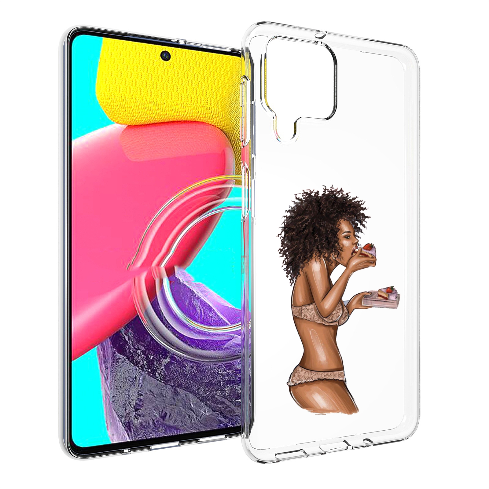 Чехол MyPads Девушка-с-пирожными женский для Samsung Galaxy M53 (SM-M536), Прозрачный, Tocco
Чехол MyPads Девушка-с-пирожными женский для Samsung Galaxy M53 (SM-M536), Прозрачный, Tocco
