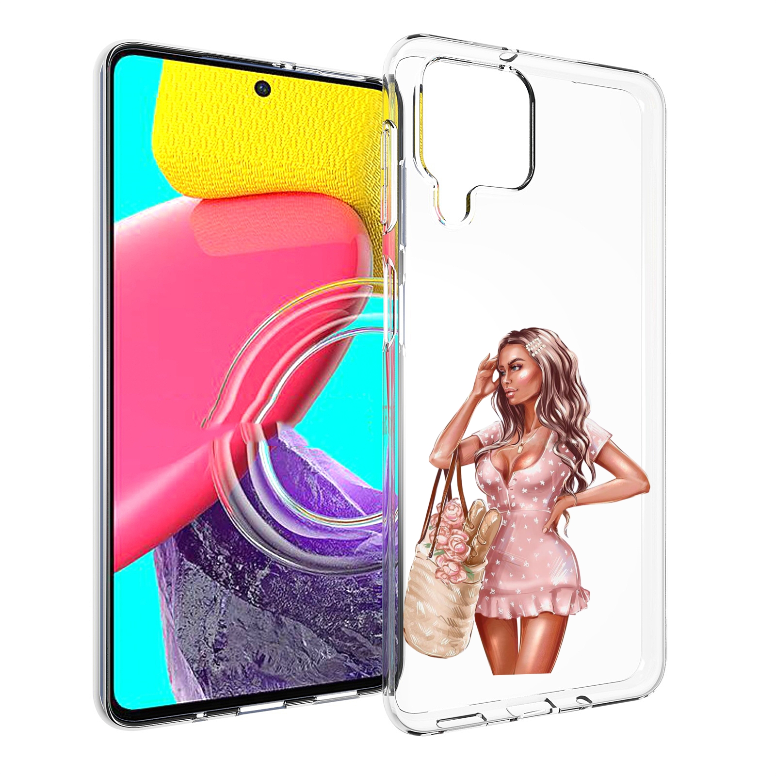 Чехол MyPads Девушка-в-мини-платье женский для Samsung Galaxy M53 (SM-M536), Прозрачный, Tocco
Чехол MyPads Девушка-в-мини-платье женский для Samsung Galaxy M53 (SM-M536), Прозрачный, Tocco