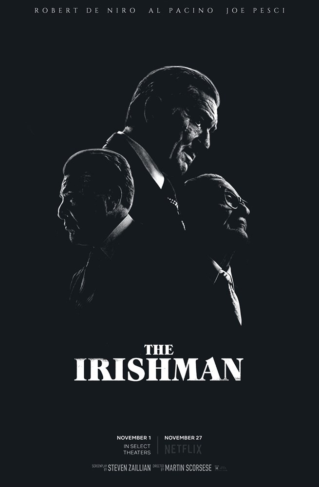 Постер к фильму "Ирландец" (The Irishman) A1
Постер к фильму "Ирландец" (The Irishman) A1