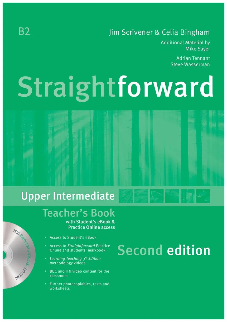 Книга Straightforward (Second Edition) Upper Intermediate Teacher's Book Pack + e-book
Книга Straightforward (Second Edition) Upper Intermediate Teacher's Book Pack + e-book