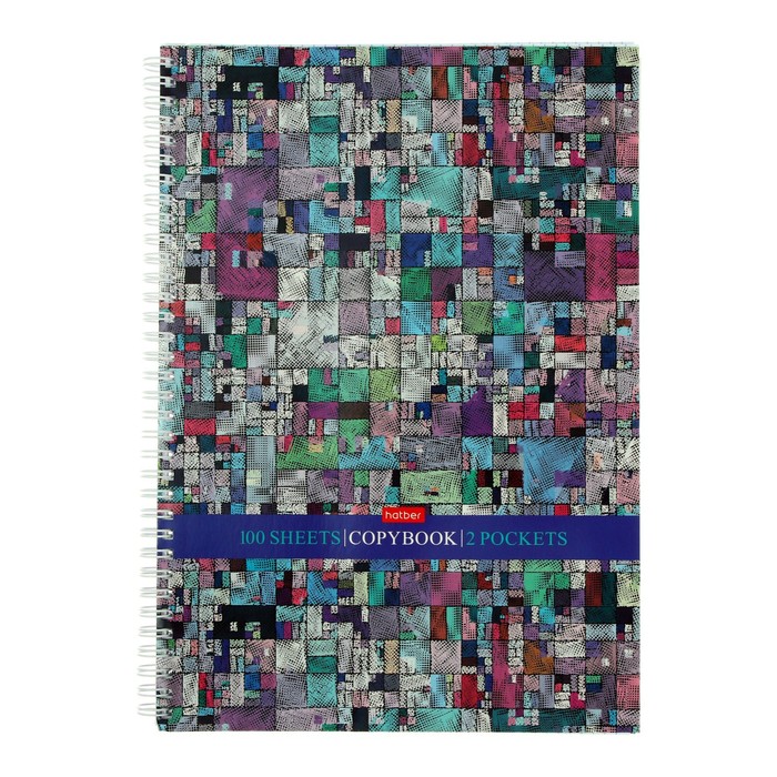 Колледж-тетрадь А4, 100 листов в клетку на гребне Stylish book, твёрдая обложка, УФ-лак, с
Колледж-тетрадь А4, 100 листов в клетку на гребне Stylish book, твёрдая обложка, УФ-лак, с