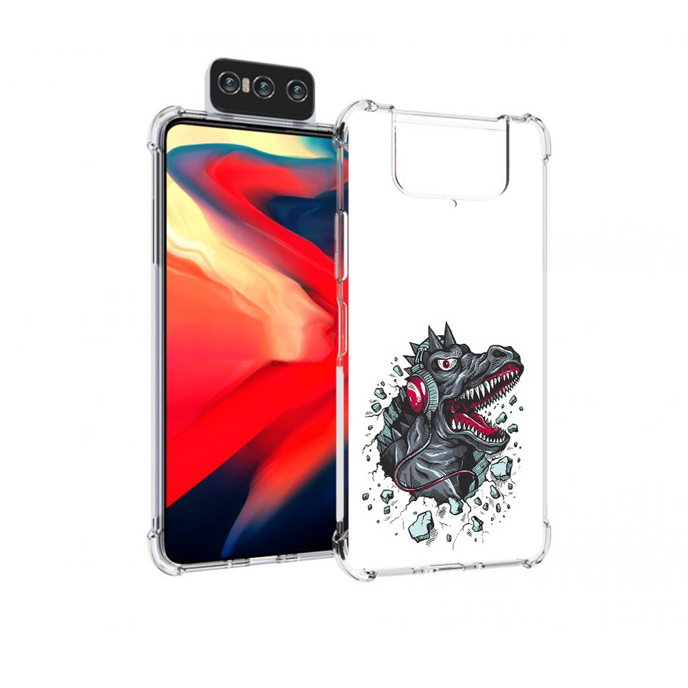 Чехол MyPads Tocco для Asus Zenfone 8 Flip Нарисованный динозавр в наушниках, Прозрачный, Tocco
Чехол MyPads Tocco для Asus Zenfone 8 Flip Нарисованный динозавр в наушниках, Прозрачный, Tocco