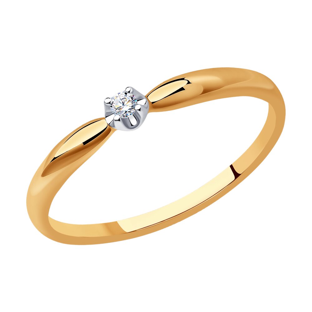 Кольцо помолвочное из красного золота с бриллиантом р. , SOKOLOV Diamonds 1012284, 1012284
Кольцо помолвочное из красного золота с бриллиантом р. , SOKOLOV Diamonds 1012284, 1012284