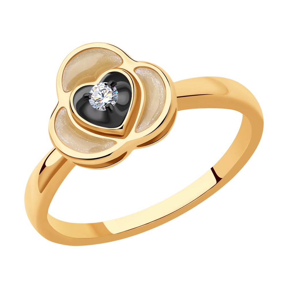 Кольцо из красного золота с бриллиантом/эмалью р. 17 SOKOLOV Diamonds 1012164, 1012164
Кольцо из красного золота с бриллиантом/эмалью р. 17 SOKOLOV Diamonds 1012164, 1012164