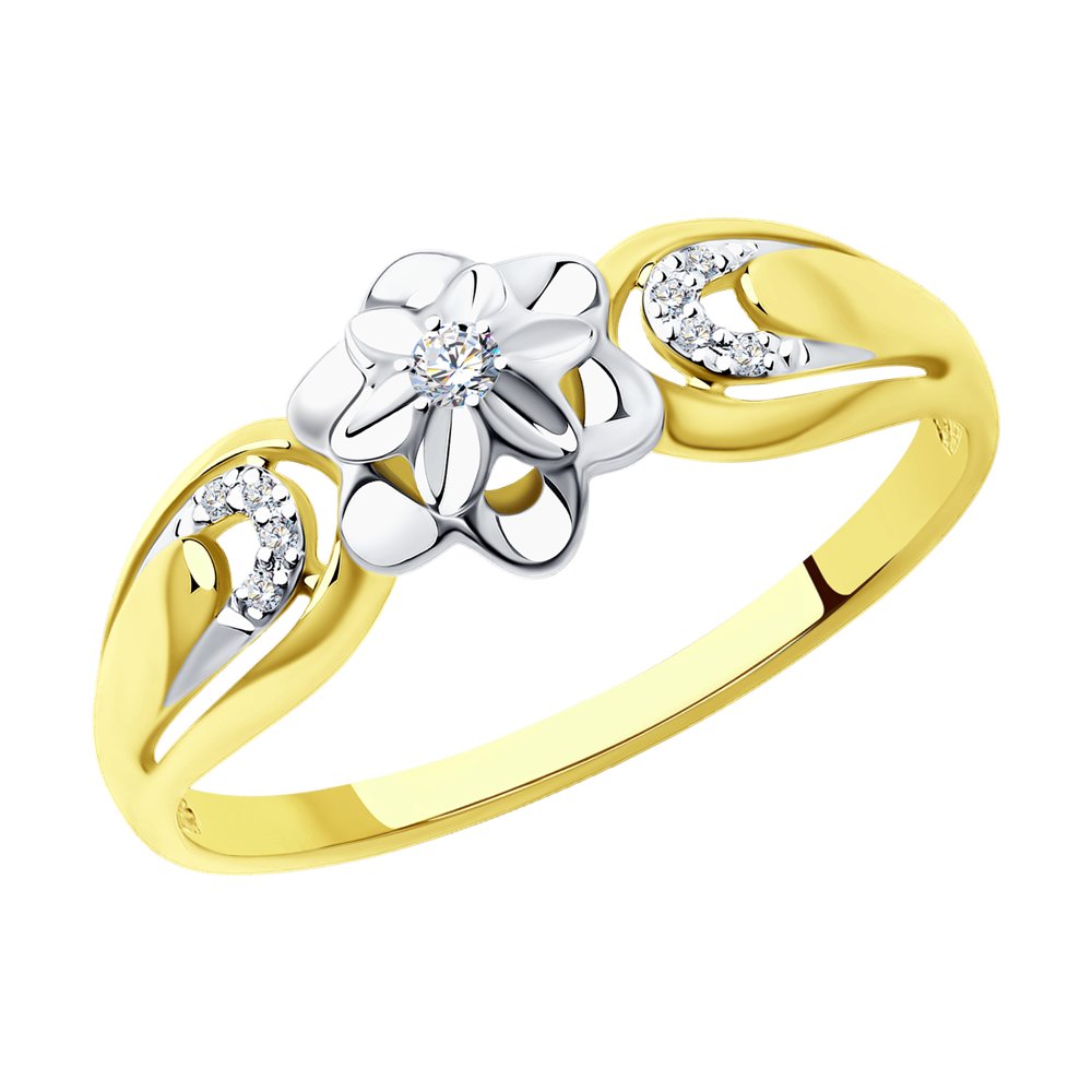 Кольцо из комбинированного золота с бриллиантом р. 17 SOKOLOV Diamonds 1011401-2, 1011401-2
Кольцо из комбинированного золота с бриллиантом р. 17 SOKOLOV Diamonds 1011401-2, 1011401-2