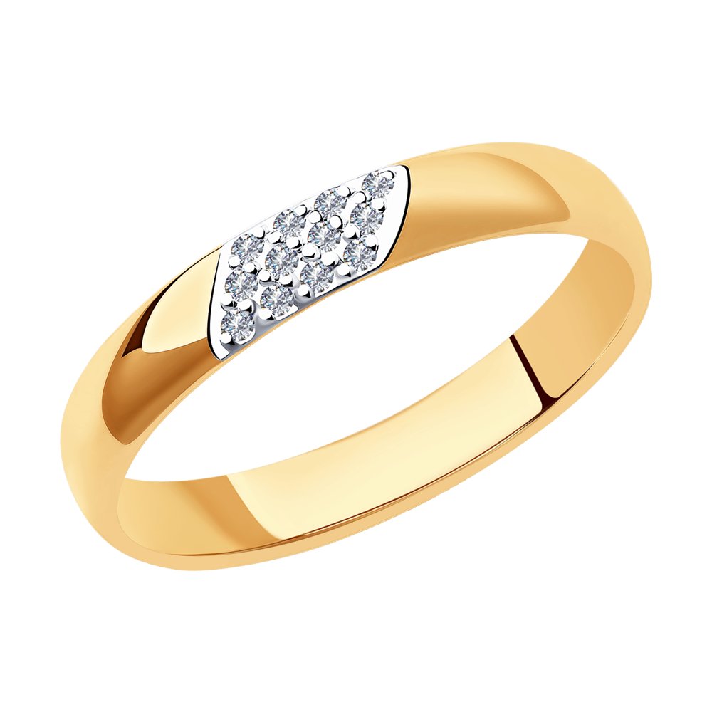 Кольцо обручальное из красного золота с бриллиантом р. SOKOLOV Diamonds 1010433, 1010433
Кольцо обручальное из красного золота с бриллиантом р. SOKOLOV Diamonds 1010433, 1010433