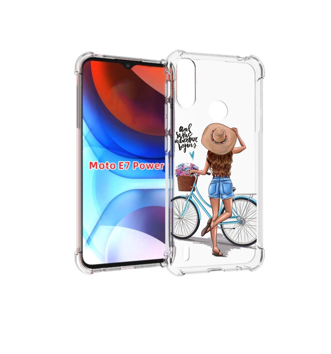 Чехол MyPads Adventure женский для Motorola Moto E7 Power, Прозрачный, Tocco
Чехол MyPads Adventure женский для Motorola Moto E7 Power, Прозрачный, Tocco